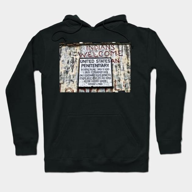 Alcatraz - Prison - Penitentiary Hoodie by JimDeFazioPhotography